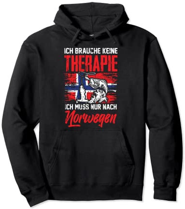 Norwegen Oslo Urlaub Skandinavien Therapie Geschenk Pullover Hoodie