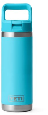 Yeti Rambler 18 Oz Straw Bottle Reef Blue