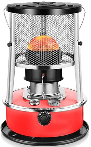 Kerosene Heater & Stove, Kerosene Heater for Indoor Use, 9000 BTU, Outdoor Camping Portable Camp Tent Heater for Ice Fishing, Hunting, Hiking, Survival Emergency & Patio（4.6L）