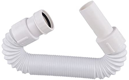 URPIZY Connecteur de tuyau d'évacuation flexible pour lavabo de salle de bain/douche