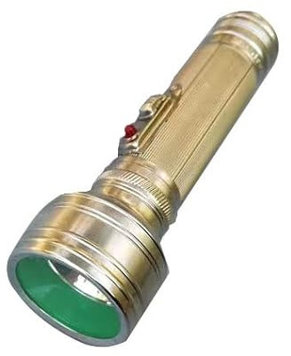 TozLu Lampe de Poche nostalgique, Torche, Style Vintage Simple, Torche Portable de Style Ancien, puissante Torche Lumineuse, sectionnelle Simple nostalgique FT1000 à Quatre Sections n ° 1 Batterie