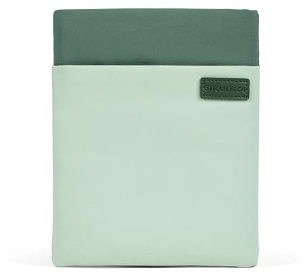 StickieTech Kindle Sleeve Pouch | Water-Resistant Material | Compatible with Kindle Basic 6 & Kindle Paperwhite 6.8 | Padded Case with 2 Hidden Zippered Pockets (Evergreen)