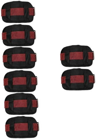 GLEAVI 8 Sets Trockenbau Stelzen Fuß Riemen Ersatz Riemen Pads Für Bauarbeiten