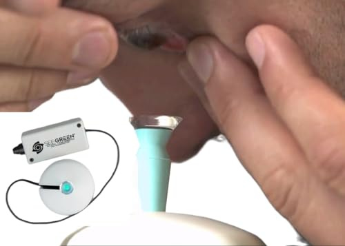 See-Green® FDA-Registered Scleral Lens Inserter and Remover with Light Guidance – Hands-Free (with Stand), Bubble-Free, System for Easy, Accurate, Hygienic Lens Application