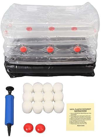 Bewinner Pilze Züchten Set – 18,1 X 9,4 X 11,0 Zoll Quadratische PVC Luftbox, Champignons Box mit Drain Port für Zuhause