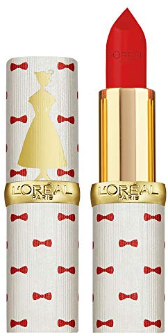 L'Oréal Paris Lippenstift, langanhaltend, Color Riche, limitierte Edition, Disney Mary Poppins, Geschenkidee für Damen, Finish Matte, 346
