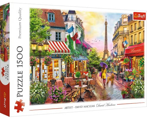 Trefl - Pussel - Paris Charm 1500 Bitar, Högsta Kvalitet, För Vuxna Och Barn Från 12 År,