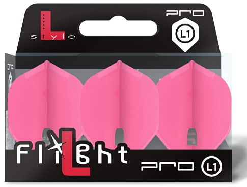 LSTYLE Dart Flights: L1 Pro/Kami/EZ Standard - für Soft Tip und Steel Tip Darts