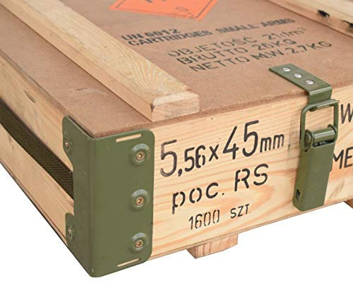 Moooble Munitionskiste Metall Aufbewahrungskiste Militärkiste Munitionsbox (M33)