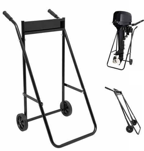 Faltbarer Außenborder Transportwagen, Bootsmotor Trolley Ständer, Stand Motor 40kg Außenbordmotor Motorwagen, Außenborder-Boot-Motorwagen, Außenborder-Boot-Motor-Träger, Mehrzweck-Motorständer