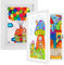 Kids Art Frames 2 Pack A4 Artwork Display Frame Fillable Front Opening Photo Frames for 150 Pictures, Children's Drawings, Kids Room Decor Art Display
