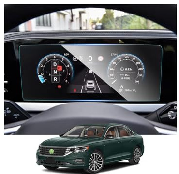 RUIYA Compatible avec VW Passat B9 Variant 2024 2025 2026 10,25 Film de Protection d'Écran pour écran Cockpit, Film Protecteur d'écran en Verre Virtual Cockpit Protection d'écran Passat Accessoire