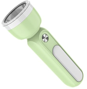 PolMinrs LED Torch Rechargeable 1500mAh, 2-in-1 Portable LED Night Light Flashlight for Camping, Hiking, Outdoor, Emergency, Reading