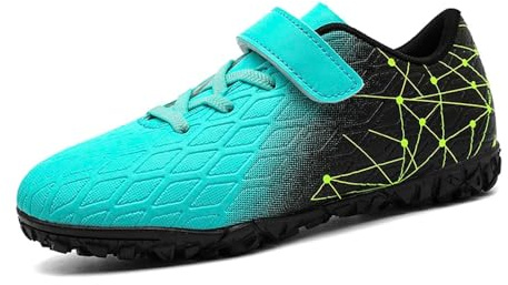 Jaskdconsy Kinder Fußballschuhe für Jungen und Mädchen - Leichte Nockenschuhe für Rasen und Kunstrasen | Robuste Sportschuhe für das Fußballtraining