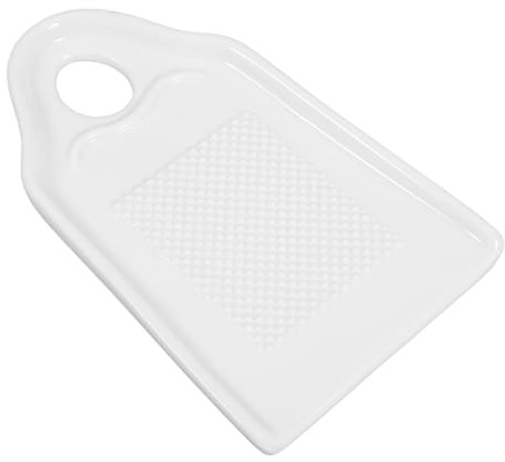 Healifty Molinillo De Jengibre De Cerámica Rallador Para Ajo y Cebolla Para Cocina y Hogar Triturador De Verduras Reutilizable Para Preparar Puré De Ajo y Cebolla