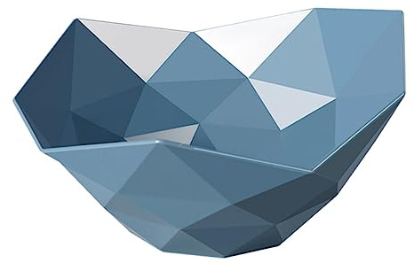 Alipis 1 Pc Plateau De Fruits Sucrier Fil Titulaire Soi Support Porte-fruits Produire Plateau De Rangement Irrégulier À Plusieurs Niveaux Deux Couvercle Blue Plastique Réutilisable