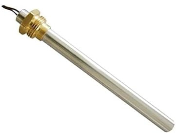 FIGEVIDA Resistenza 350W candeletta accensione Stufa a Pellet Lunga 185mm Misura a Fermo Dado 175mm HT72944