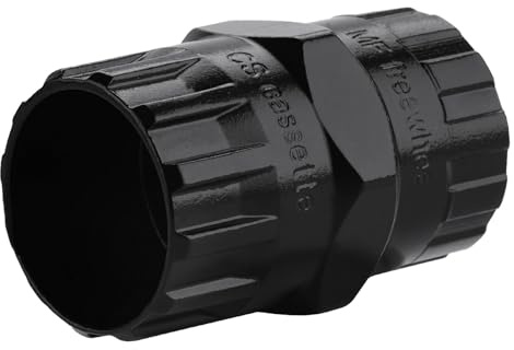 Lumi Zenva Zahnkranzabzieher 2-in-1 Werkzeug – Shimano Kassettenabzieher für 5–12-fach – Kompatibel mit 12 Zähne Kassette – Wärmebehandelter Stahl – Fahrrad Reparatur Tool
