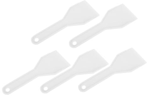 Hohopeti 5pezzi Raschietti Ghiaccio in Plastica Per Frigorifero e Congelatore Spatole Sbrinamento Resistenti Leggere e Antigelo Strumenti Pulizia Sicuri Senza Graffi Per Uso Domestico e Pro