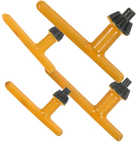 SOPOTUTU 4 pezzi Chiavi Mandrino per Trapano Elettrico con Manico Ergonomico in Gomma Strumento per Mandrini da Resistente e Facile da Usare per Maggiore Efficienza di Lavoro