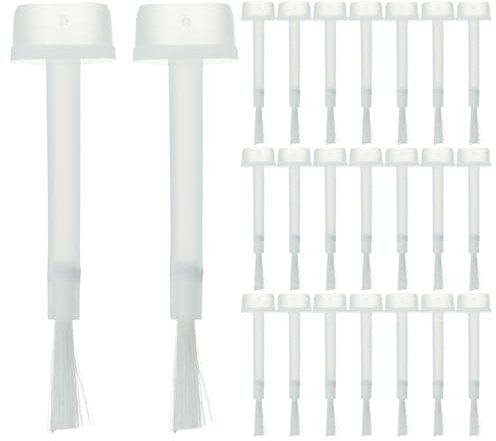 DOITOOL Pinceles para Esmalte de Uñas 200 Piezas Cepillos Redondos Largos Cerdas Suaves Herramienta de Manicura para Gel Aceite Uso Profesional y Personal
