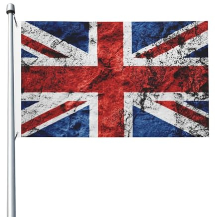 Bandera divertida de Inglaterra de 3x5 pies para exteriores e interiores.