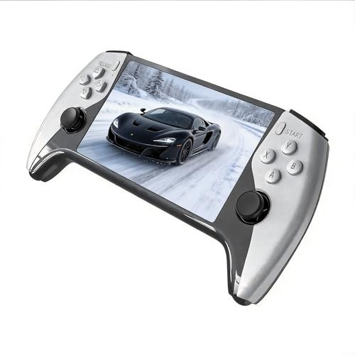 SF3500 Retro Handheld Game Console, 64GB TF Card Built-in 20000+ Classic Video Games, Gaming Console With 5.5 In IPS HD Screen, 1.2GHz Dual Core&3000mAh for battery(sf3500 64g)