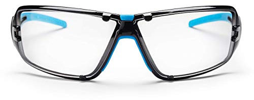 SOLID. gafas proteccion trabajo con ajuste perfecto y protección lateral integrada | gafas de seguridad con lentes transparentes, resistentes a los arañazos, antivaho y con protección UV