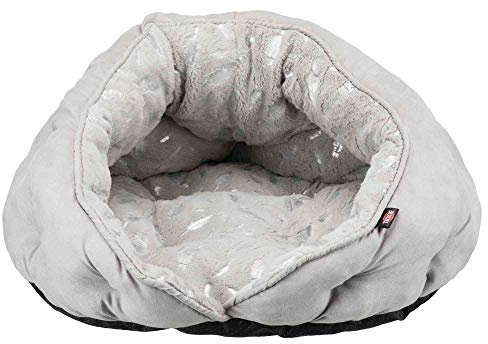 TRIXIE 36856 Kuschelhöhle Feder, grau