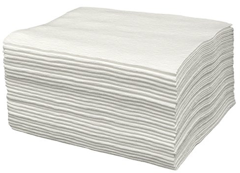 MEDICALMONO 100 Panni TNT LavaPaziente, casa di riposo, Dry Paper monouso