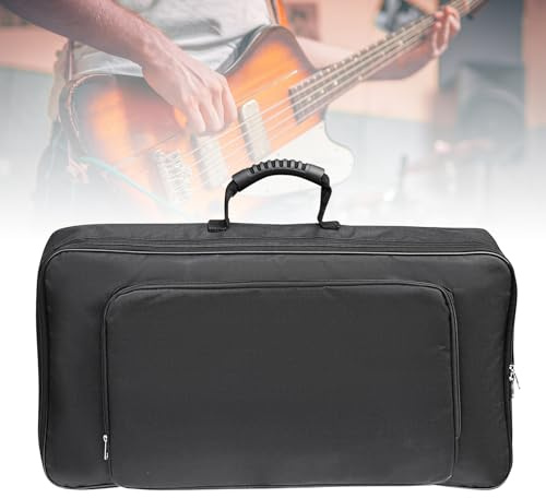 MuzcYM 58 x 33 x 10 cm Universal Tragbare Gitarre Effektpedal Board Gig Bag Soft Case Big Style DIY Gitarre Pedalboard