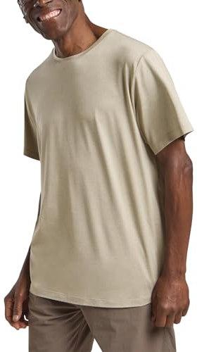 Jack Wolfskin Herren Travel M T-Shirt, Stone Heather, S EU