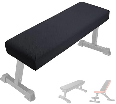 VeyoStories Weight Bench Cover, Workout Gym Bench Cover, Gym Bench Cover, Protection for Adjustable Flat Weight Exercise Fitness Bench, Sit-up Board - Dustproof, Anti-Slip & Machine Washable.