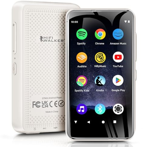 G7mini Mp3 Player with Bluetooth and WiFi- Mp3 Player with Spotify, Mp3 & Mp4 Players with Speaker, Android Mp3 Player with Youtube, 80GB Touchscreen Music Player with Pandora, Amazon Music