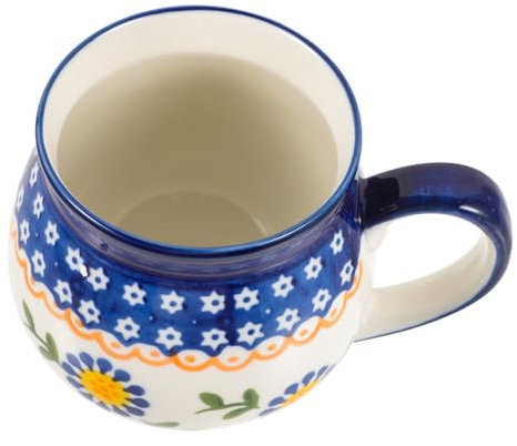 Hoement Keramikbecher Mit Henkel Wasserbecher Kaffeebecher Frühstücksbecher Trinkbecher Fürs Büro Hause