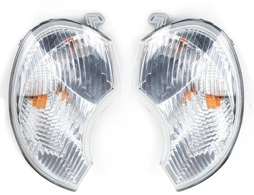 WIRMEC Piloto intermitente Para Hyundai para Terracan 2001-2006, Faro de parachoques delantero, indicador lateral, lámpara de luz de señal de giro de esquina(Left and right)