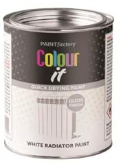 SDMAX White Radiator Paint, Gloss And Durable Finish, Quick-Drying, Non-Cracking, Long-Lasting, Easy To Use, Portable And Lightweight, Interior & Exterior Use, 300ml (1PCS)