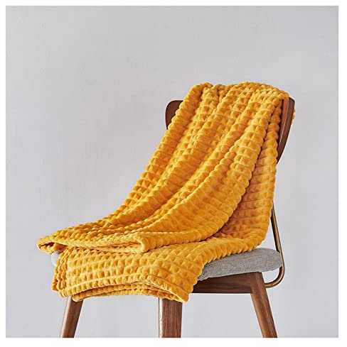 IOJKJGYTF Manta de Franela para Ropa de Cama, Colcha de vellón, Manta de sofá, Colcha Fina, decoración del hogar