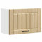vidaXL kitchen wall cabinet - lucca sonoma oak - engineered wood - 60x31x40 cm - modern design - ample storage - wall-mounted