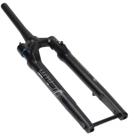 BSFHQS 700C Gravel-Rennrad-Federgabel 40mm Federweg 1-1/2 Zoll Konische Tourenrad Scheibenbremse Vorderradgabel XC Offroad-Luftgabel Manuelle Verriegelung 100 * 12mm Steckachse