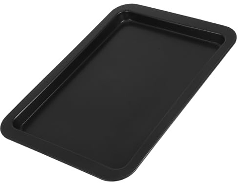 OUNONA Plaque de Cuisson Antiadhésive Moule Rectangulaire en Acier 34X24 CM pour Gâteaux et Biscuits Ustensile Cuisine pour Boulanger Adapté aux Fours Standards