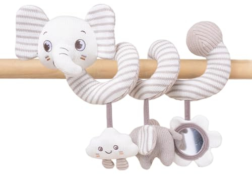 Kixolazr Juguete para Silla De Coche De Bebé - Juguetes Sensoriales para Bebés - Actividades De Aprendizaje con Animales Accesorios para Cochecito Viajes Largos Aventuras Al Aire Libre