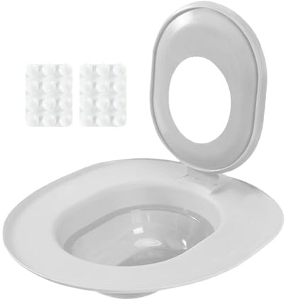 Toilettentrainer Katze | Trainingssystem Für Innenbereich | Katzen Toiletten Training Set | 39cm PP, Mit Saugfußbasis Stabil & Langlebig, Erleichtert Hygiene, Ideal Für Wohnungen, Häuser & Kätzchen Tr