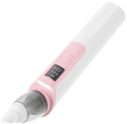 Elektrischer Nasensauger für Babys und Neugeborene, Kompakt, Rosa | Zuhause und Unterwegs, Leicht zu Bedienen und Reinigen, Pp und Silikon, 1 Satz