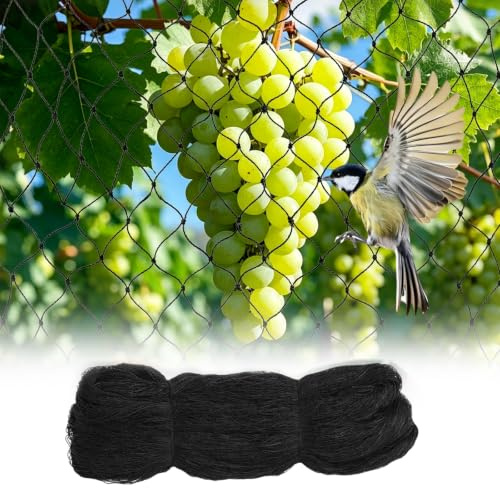 Rete Anti Uccelli, 4m x 12m Rete Anti Piccioni, Re-te da Giardino, Maglia Fine Re-te per Piccioni, Rete per Orto, Per Stagni, Alberi da Frutto, Ortaggi, Fiori, Arbusti, Maglia 2 x 2 cm