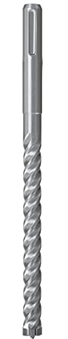 fischer Hammerbohrer Quattric II 18-200-250 S, Hochleistungsbohrer mit SDS Plus für Beton, Stahlbeton, Vollziegel und Kalksandstein, hohe Standzeit und präzises Bohren mit Hartmetallkopf