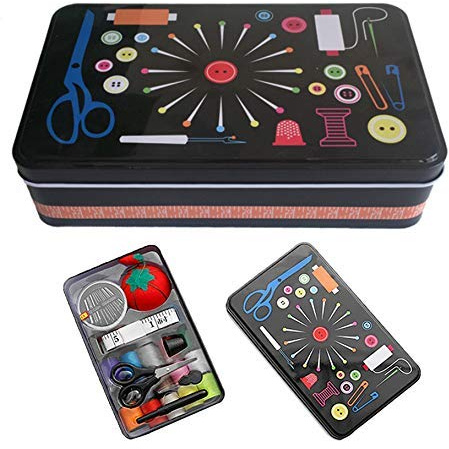 Linian 26pcs Kit de Couture, Set de Couture Accessoires de Couture Premium avec étui de Transport