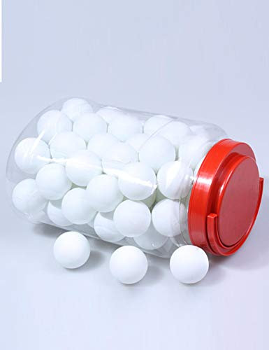Letuwj 60 Stück Tischtennisbälle für Wettkampftraining Unterhaltung, gelb, 60 Pcs