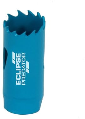 Eclipse Professional Tools - EBVP-24-24mm Predator HSS Bimetal Holesaw, Exceptional Cutting Performance on Steel, Cast Iron, Brass, Bronze, Aluminium, Plastic and Woods, Arbor Not Supplied