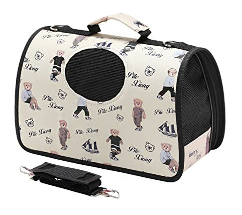 Katzen Rucksack Tragbare Katzenbeutel, Transportrucksack, kann 0,5-6kg Kleiner Hund Haustier Rucksack (Color : Style 2, Size : Small)